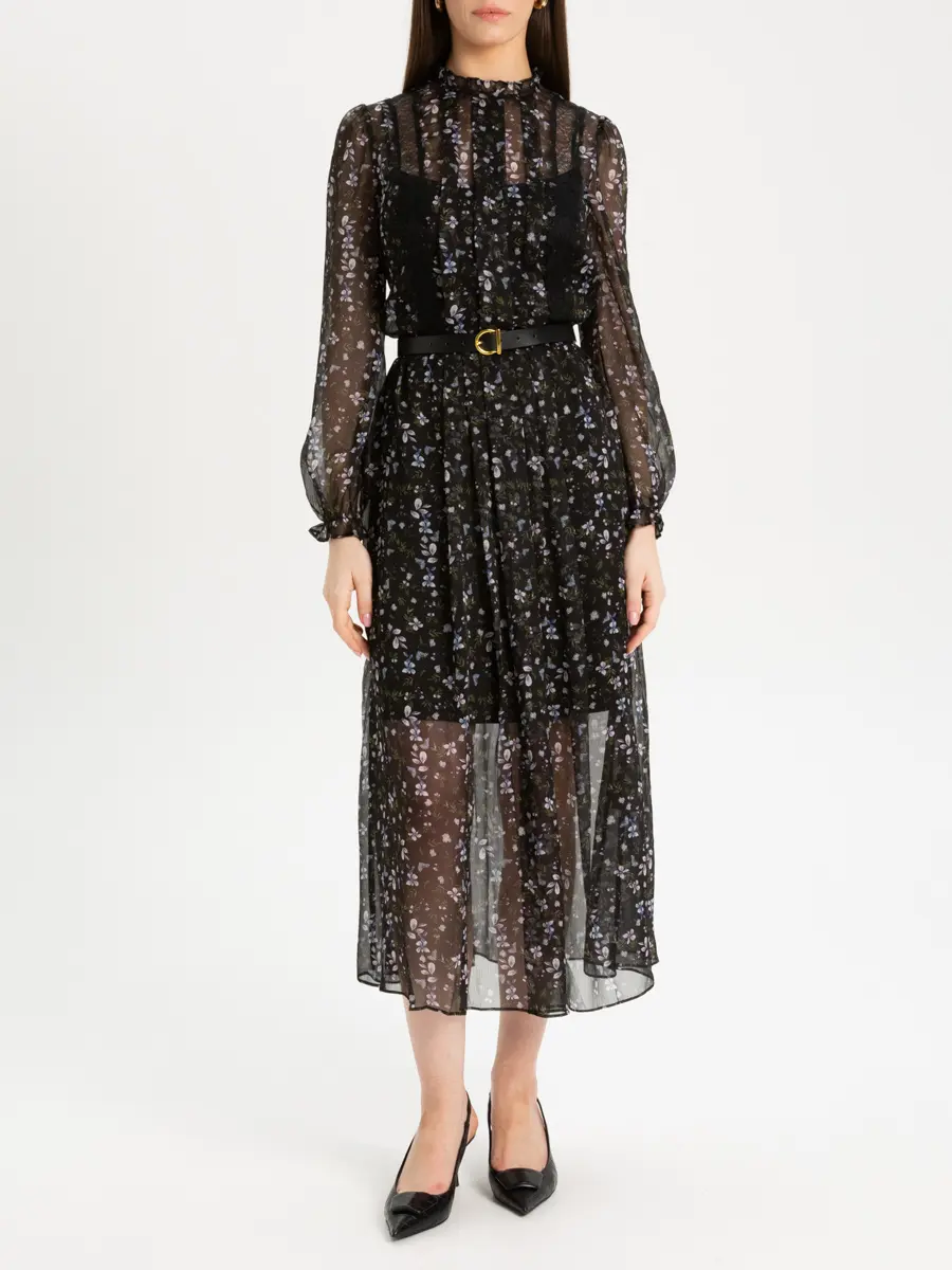 Платье шифоновое