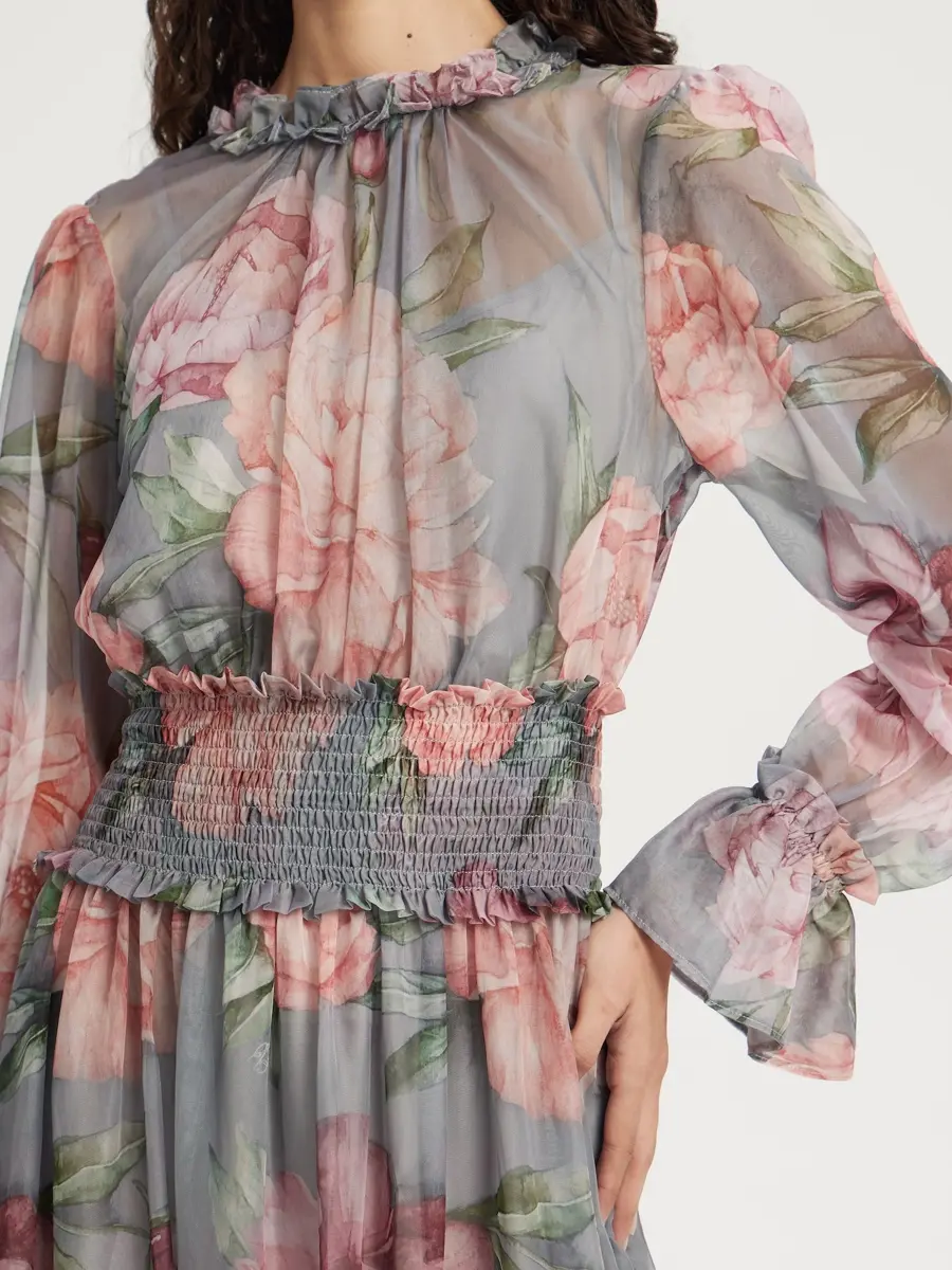 Платье шифоновое