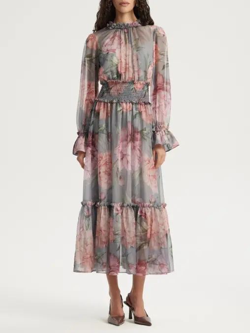 Платье шифоновое EMILIA DELL'ORO