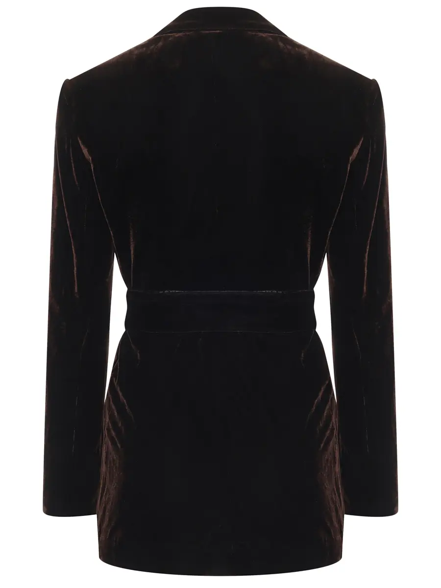 Жакет бархатный