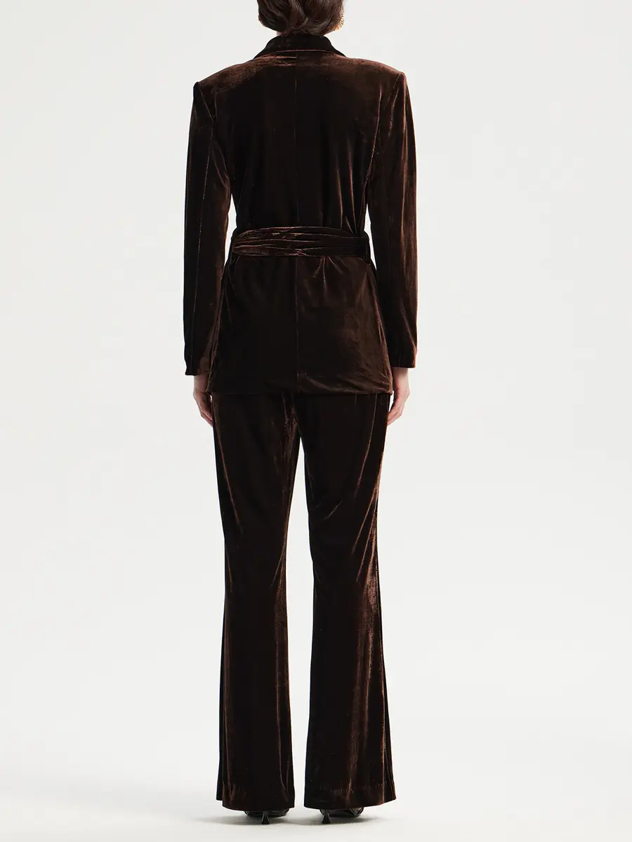 Жакет бархатный