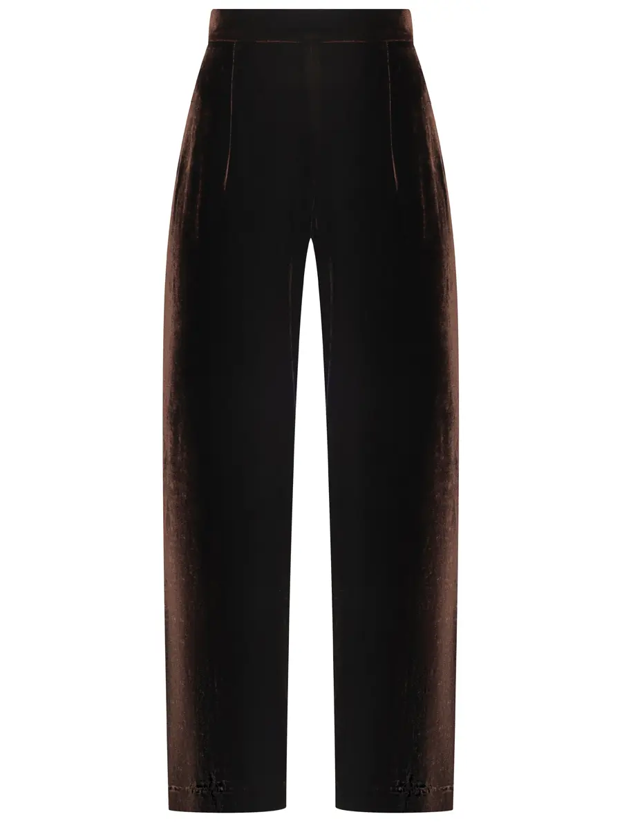 Брюки бархатные