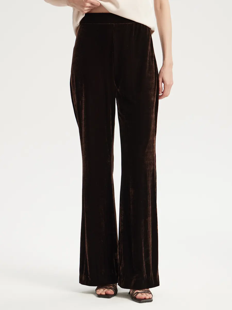 Брюки бархатные