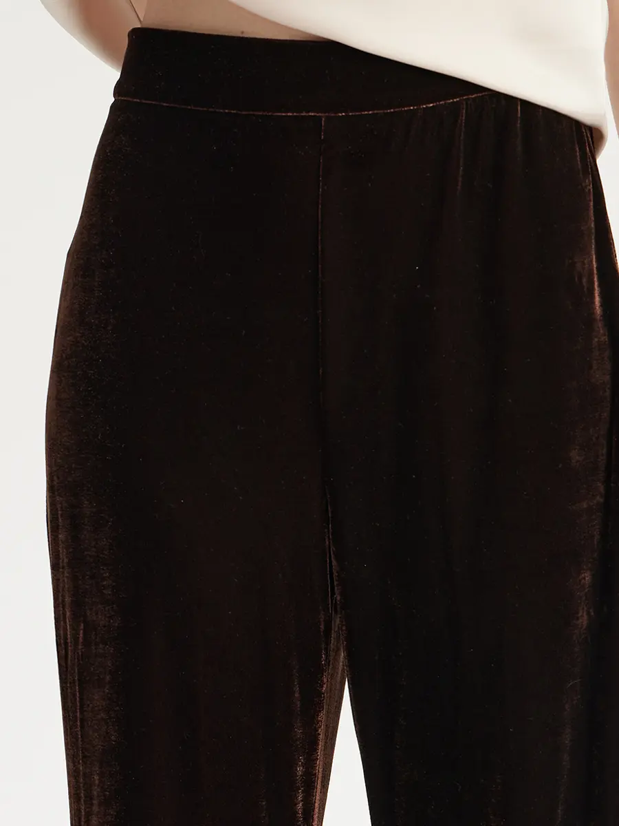 Брюки бархатные