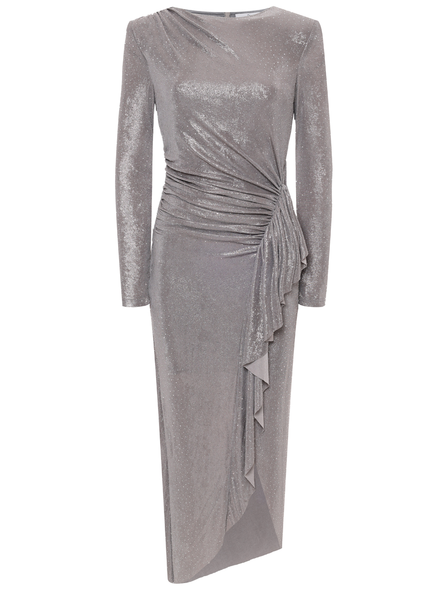 Платье со стразами