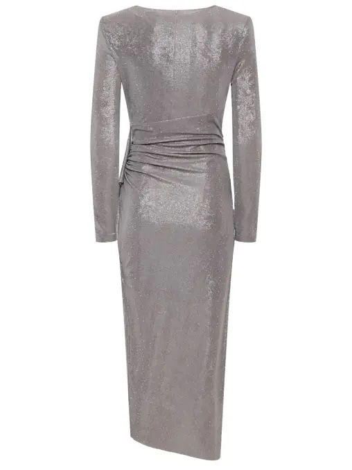 Платье со стразами EMILIA DELL'ORO