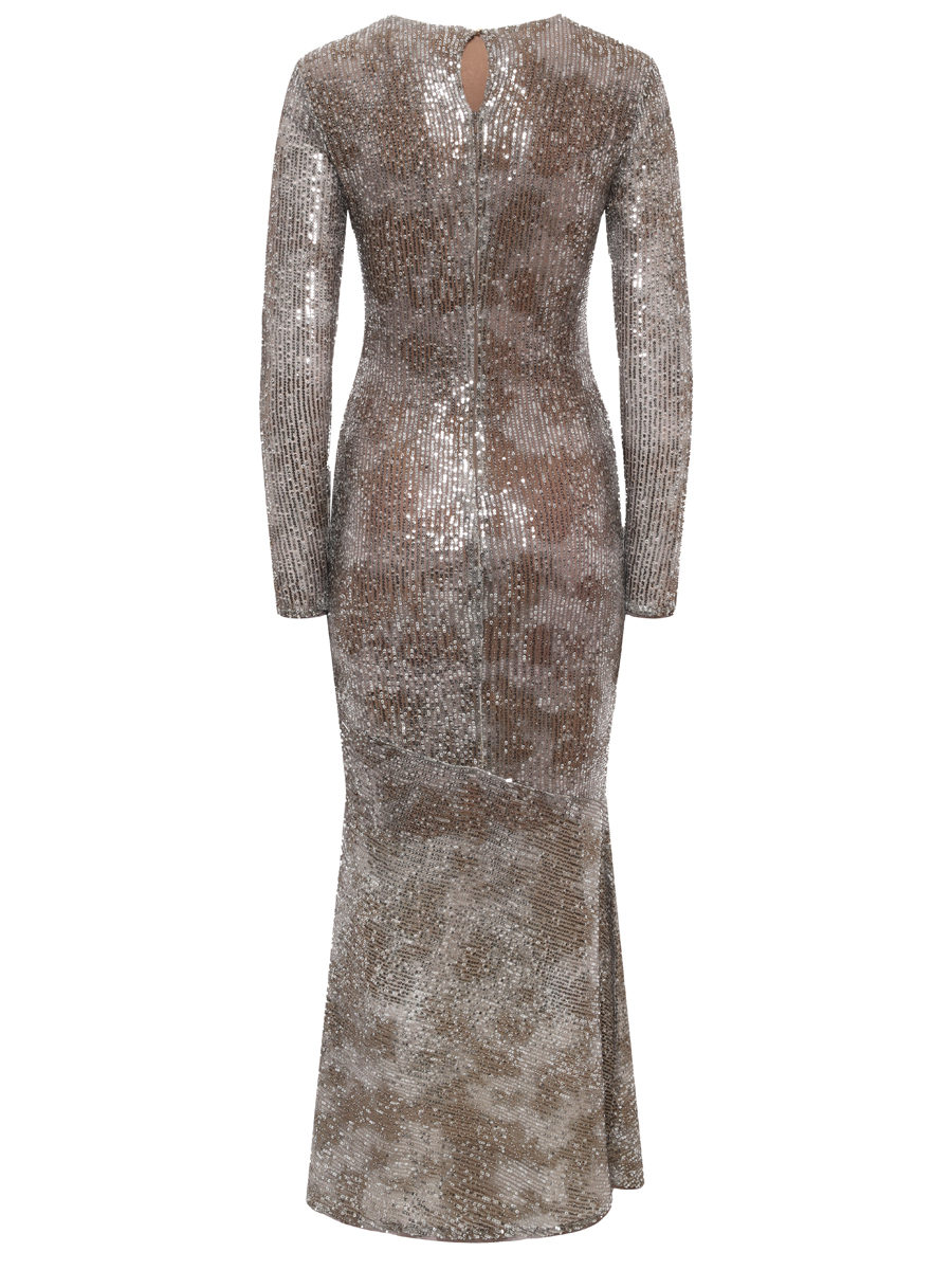 Платье с пайетками