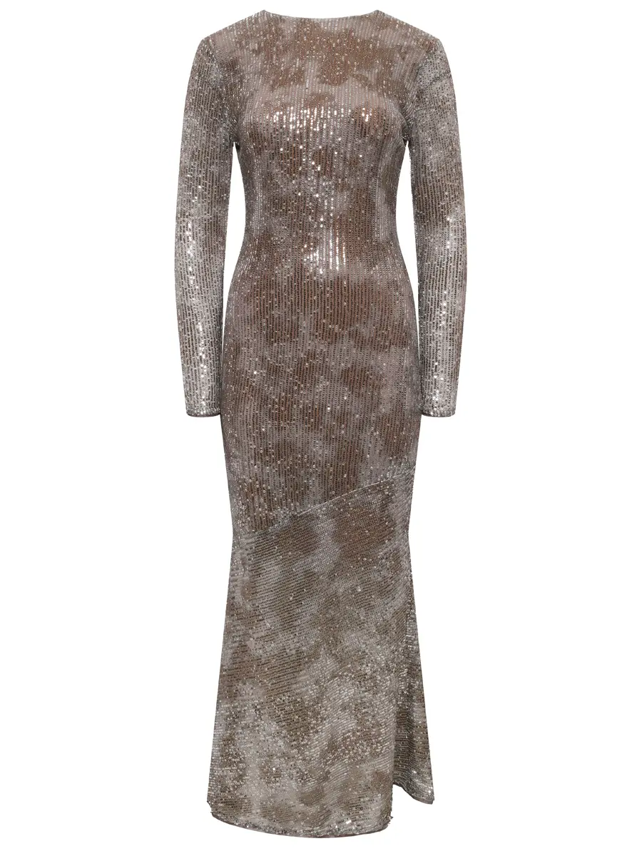 Платье с пайетками