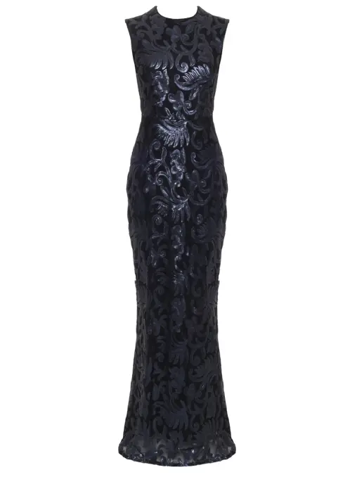 Платье с пайетками EMILIA DELL'ORO