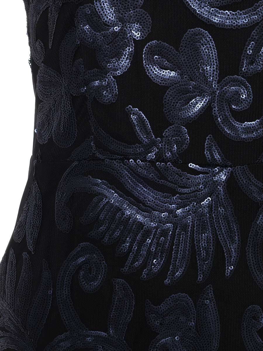 Платье с пайетками