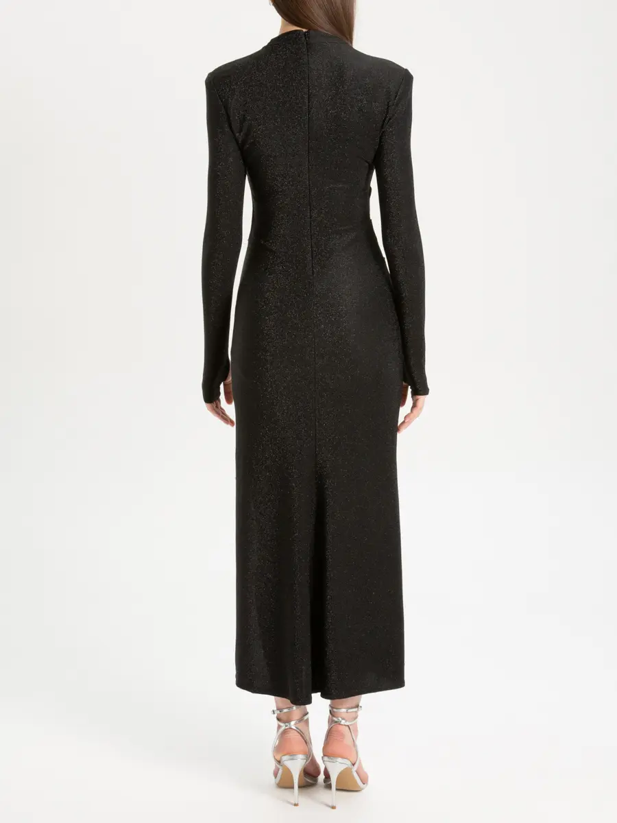 Платье с люрексом