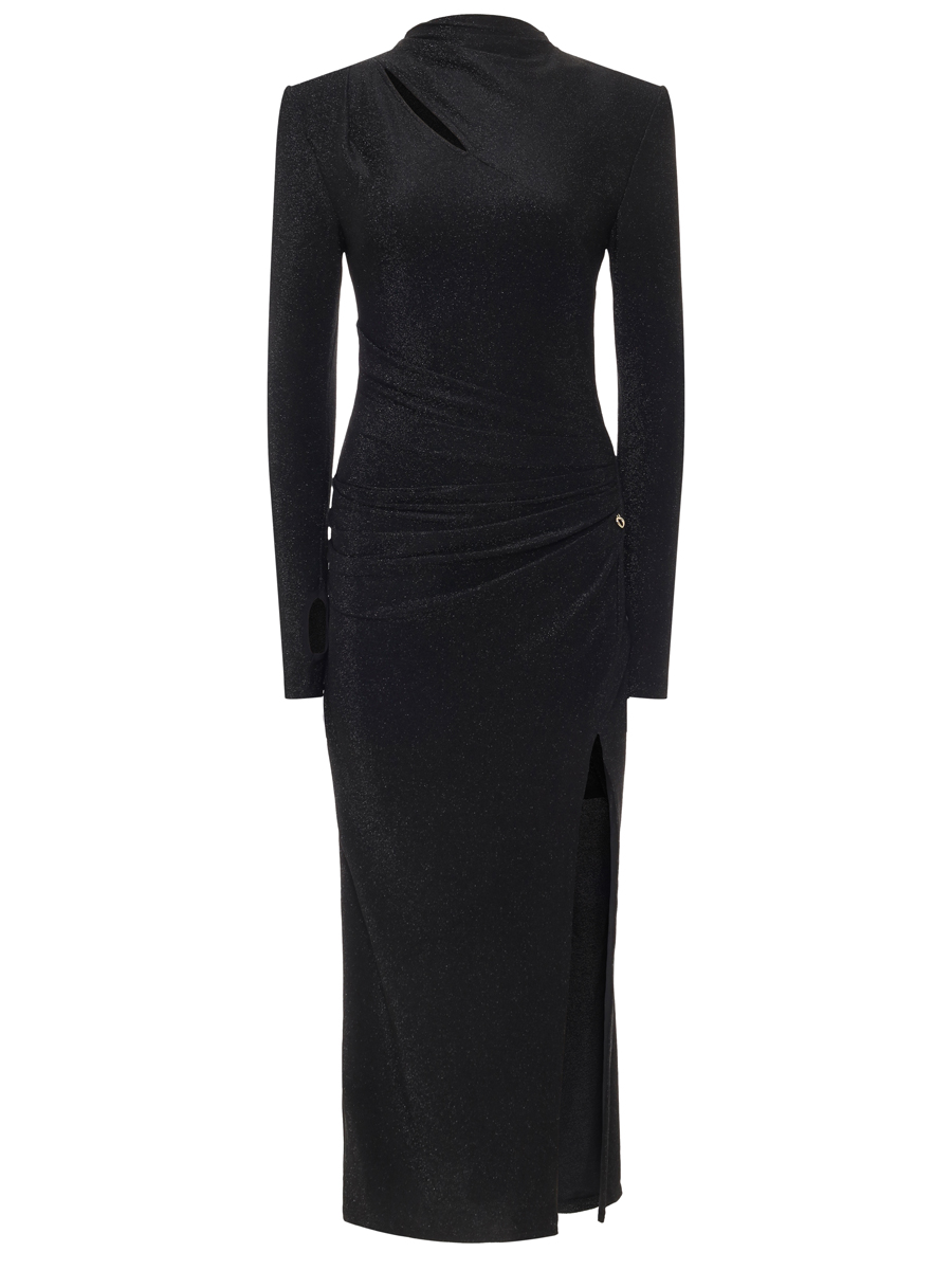 Платье с люрексом