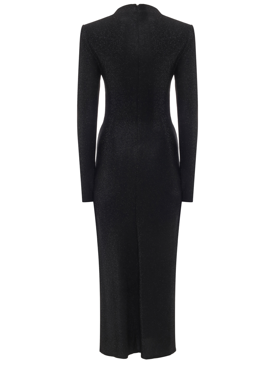 Платье с люрексом