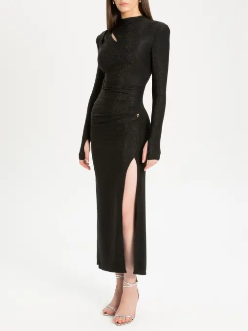 Платье с люрексом EMILIA DELL'ORO