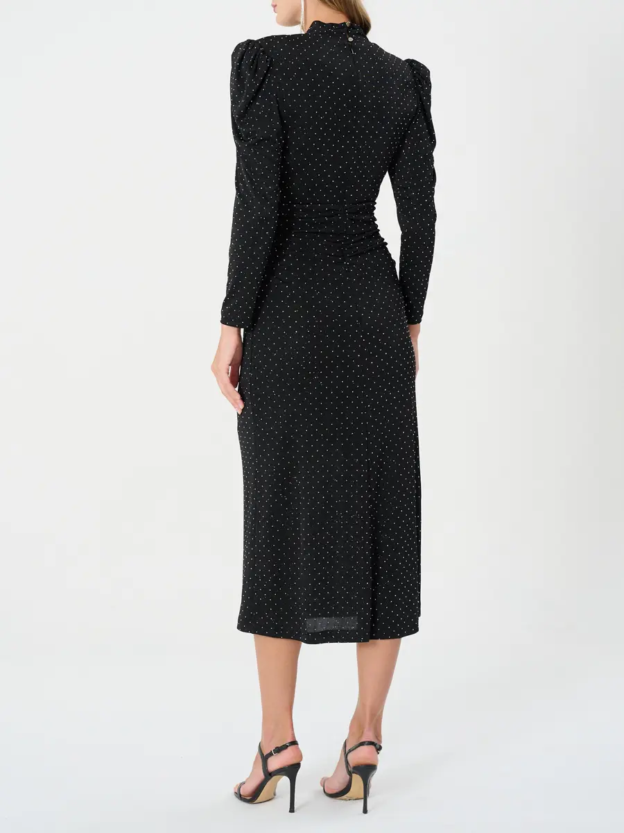 Платье со стразами