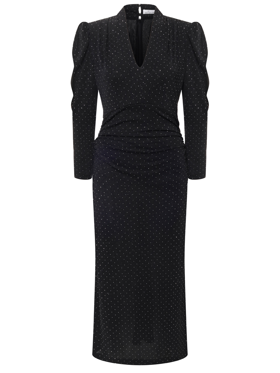 Платье со стразами