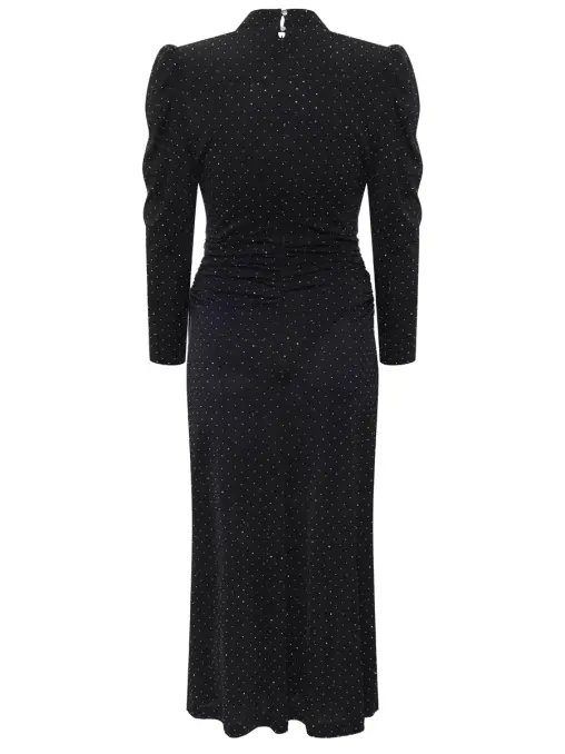 Платье со стразами EMILIA DELL'ORO