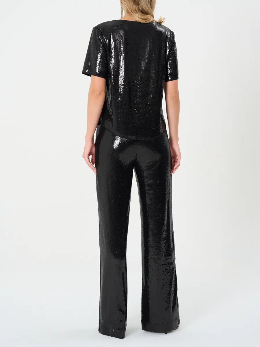 Брюки с пайетками