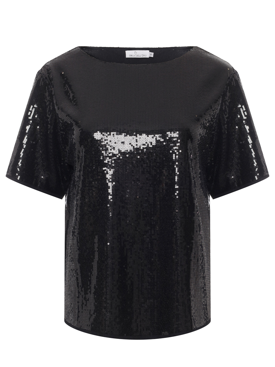 Блуза с пайетками