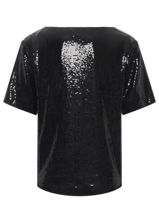 Блуза с пайетками EMILIA DELL'ORO
