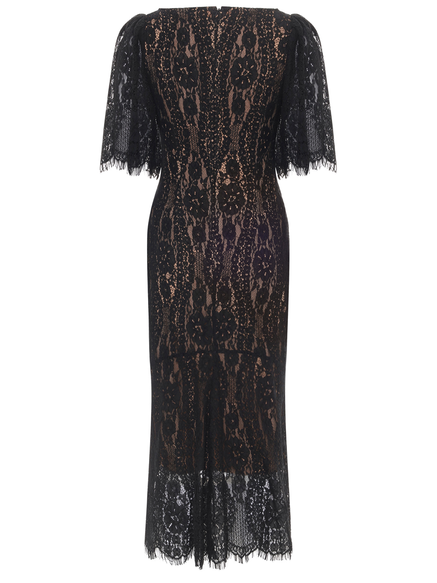 Платье кружевное