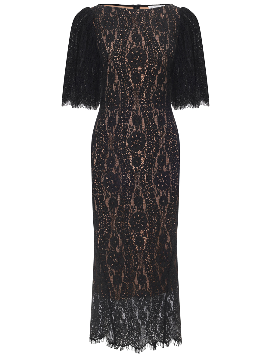 Платье кружевное