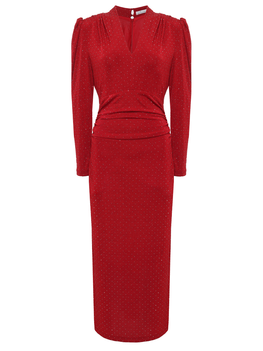 Платье со стразами