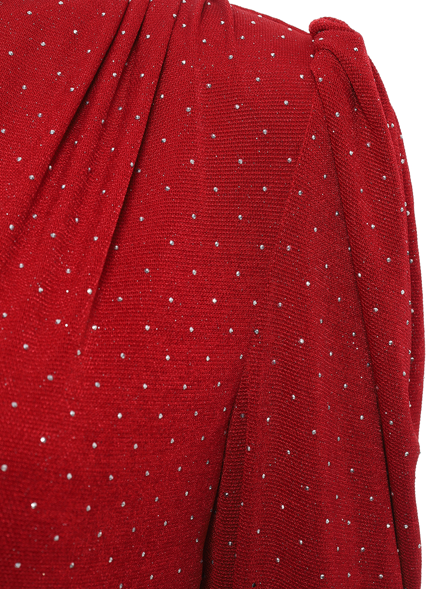 Платье со стразами