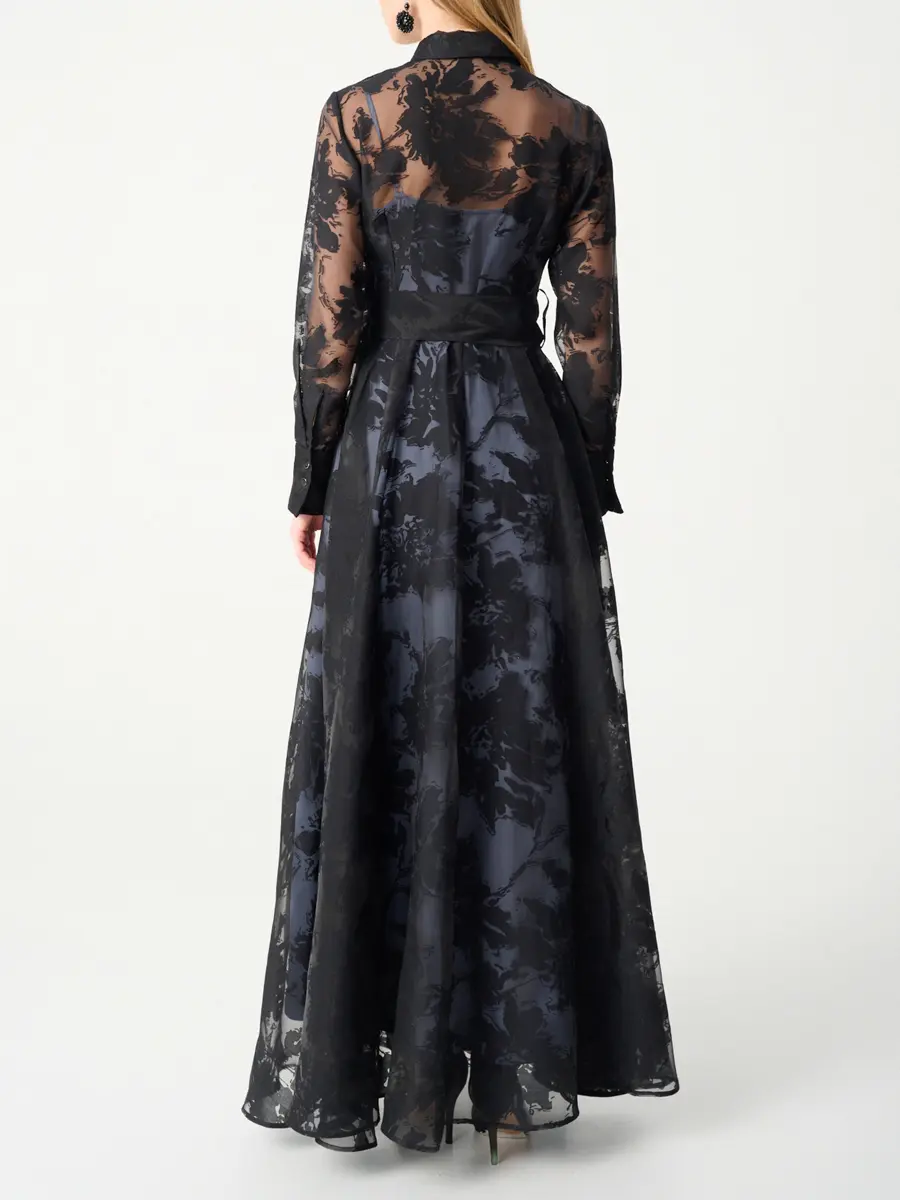 Платье из органзы