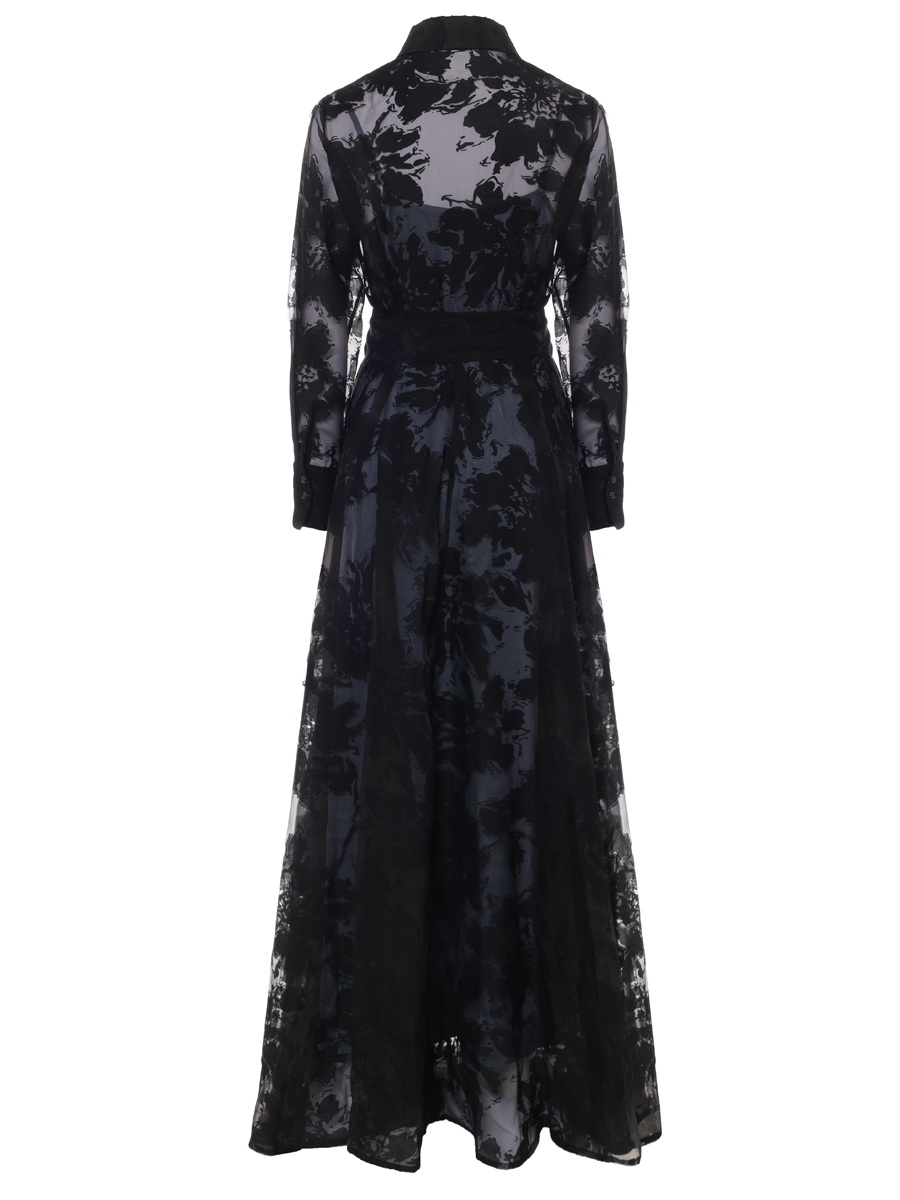 Платье из органзы