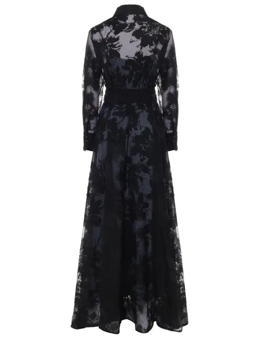 Платье из органзы EMILIA DELL'ORO