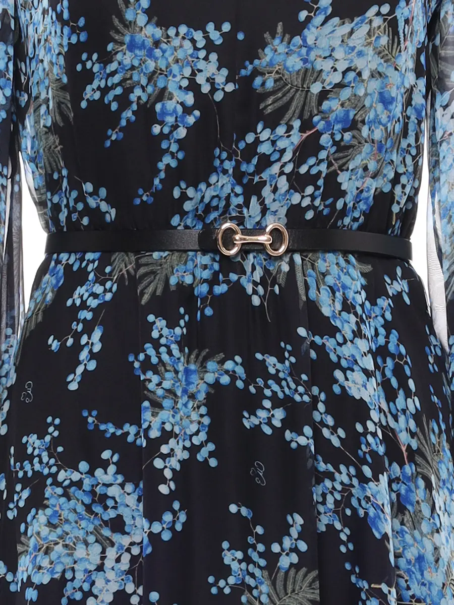 Платье с принтом