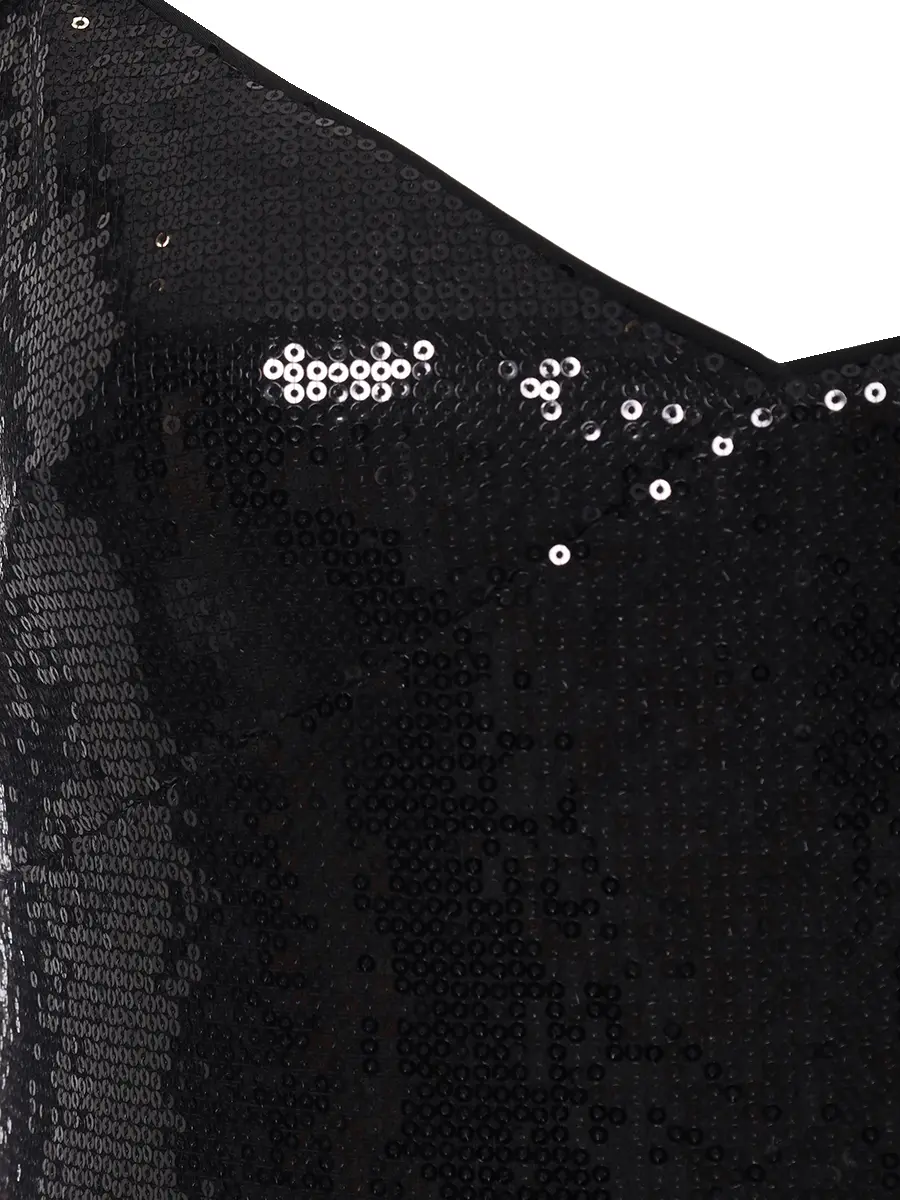 Платье с пайетками