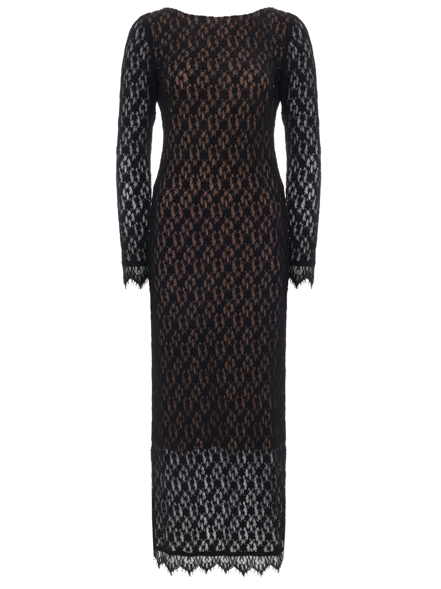 Платье кружевное