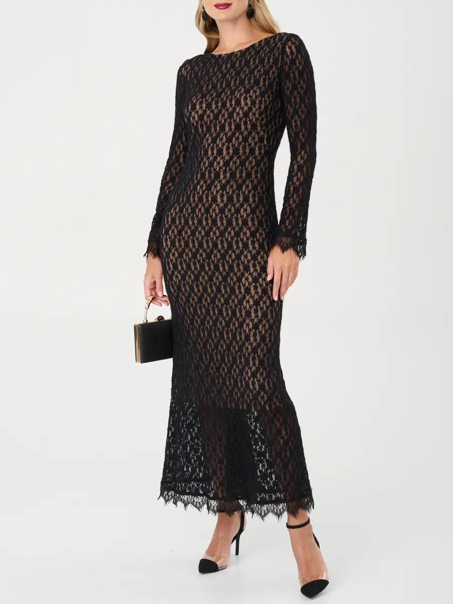 Платье кружевное