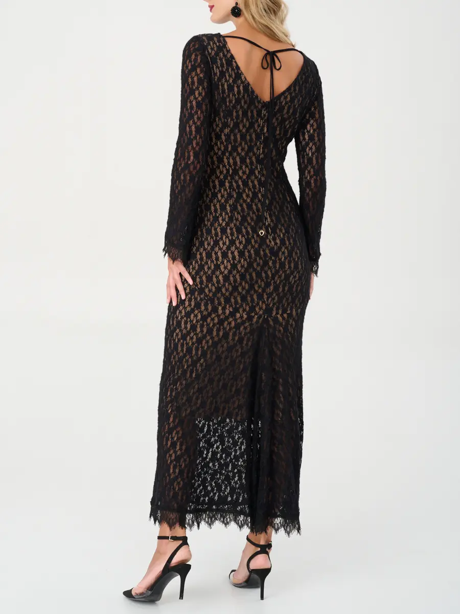 Платье кружевное