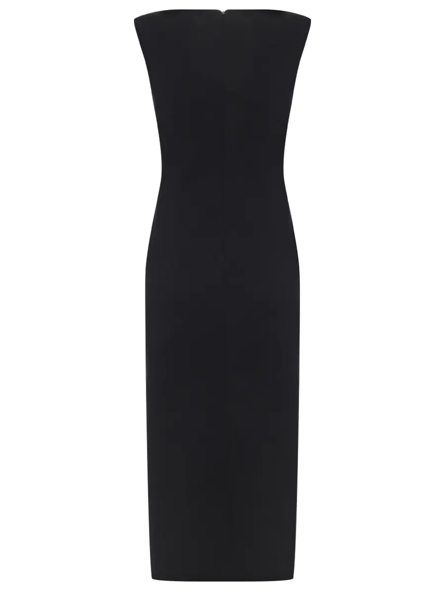 Платье однотонное