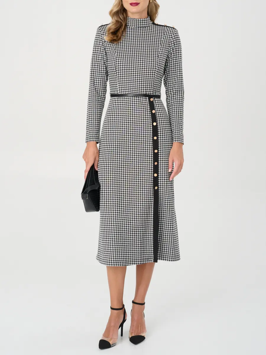 Платье с принтом