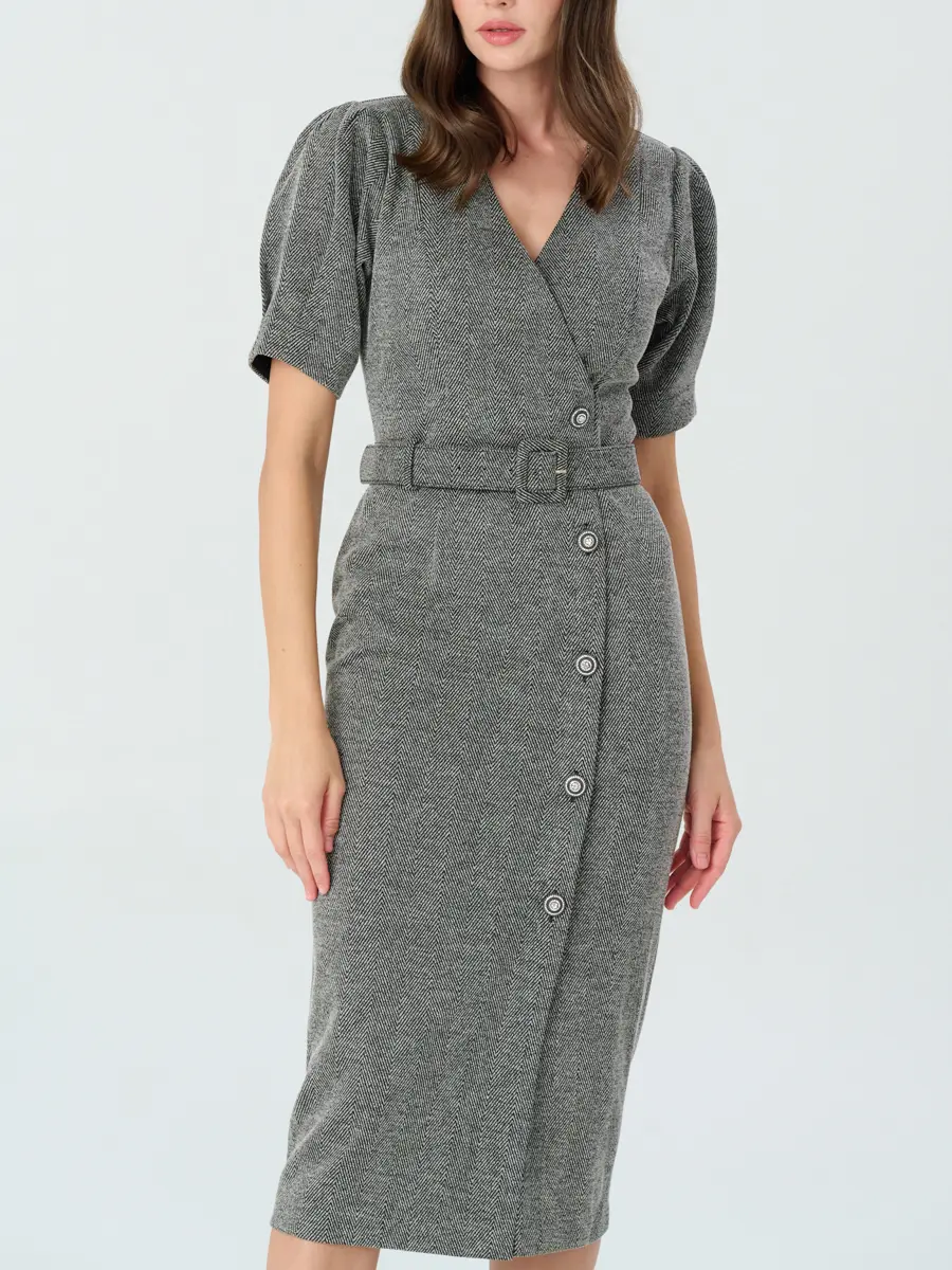 Платье трикотажное