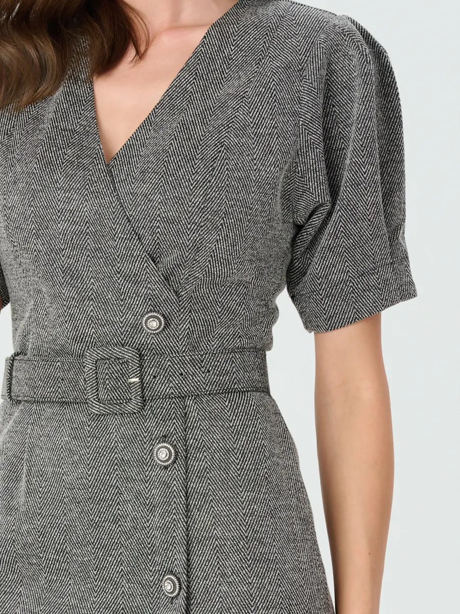 Платье трикотажное