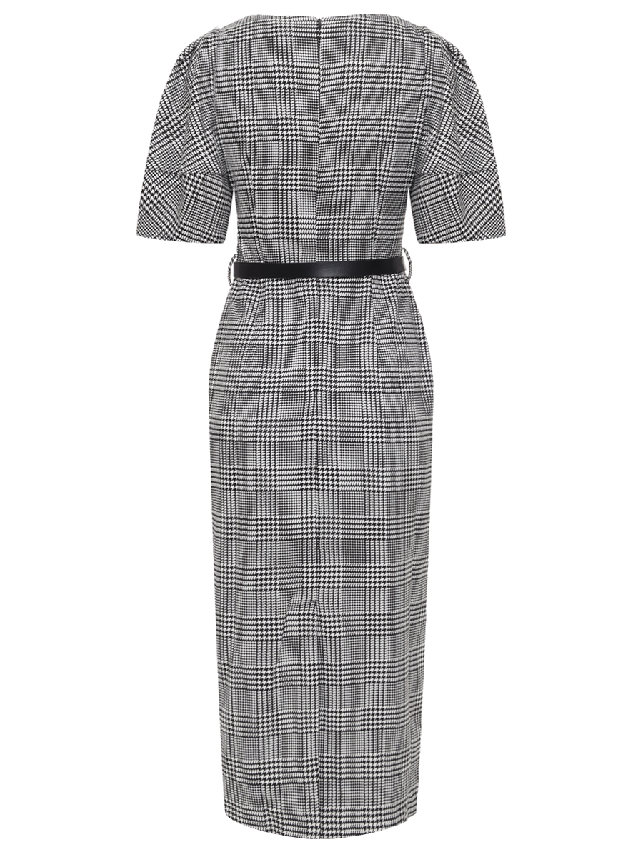 Платье в клетку