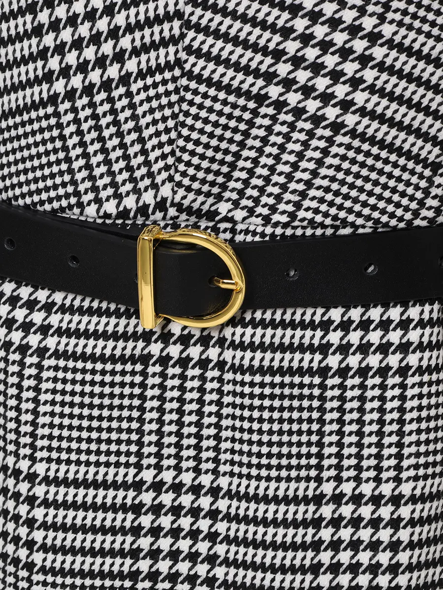 Платье в клетку