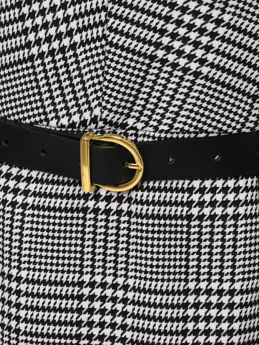 Платье в клетку