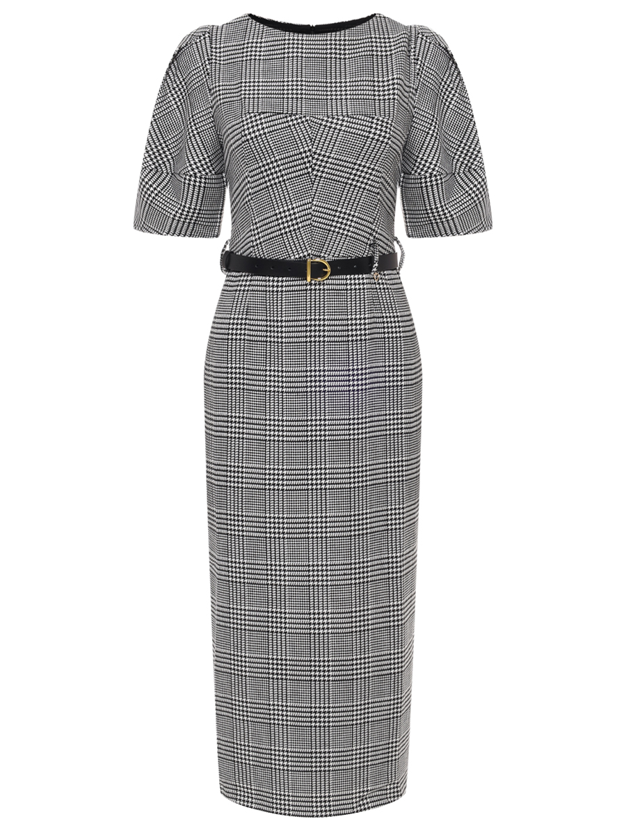 Платье в клетку