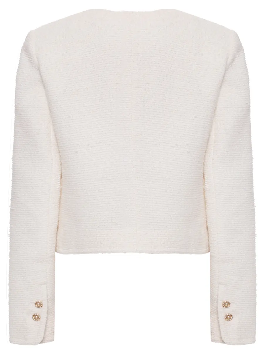 Жакет твидовый