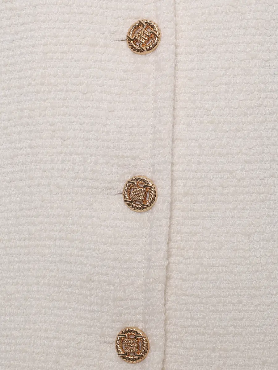 Жакет твидовый