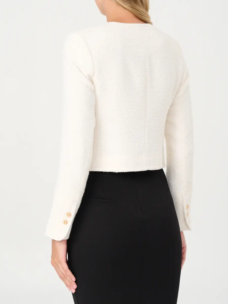 Жакет твидовый