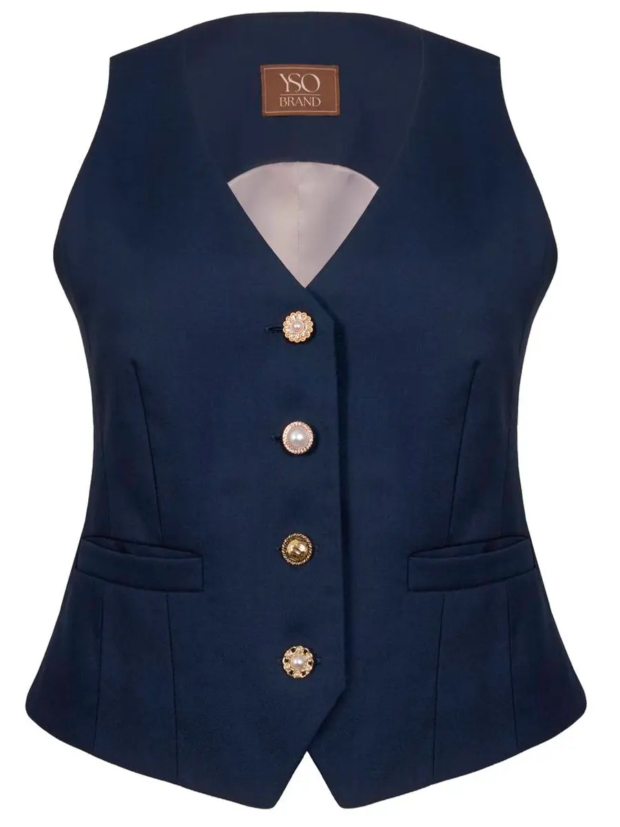 Жилет из вискозы