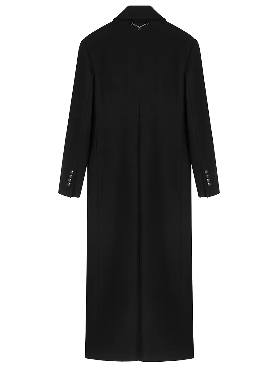 Пальто шерстяное