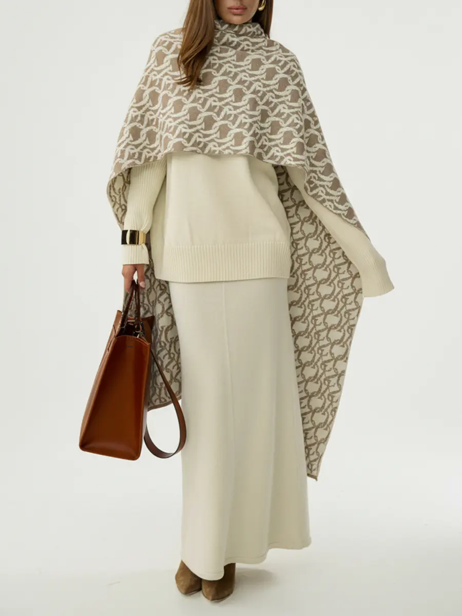 Шарф шерстяной